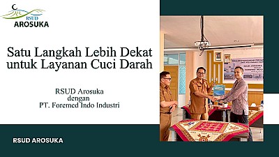 Satu Langkah Lebih Dekat untuk Layanan Cuci Darah