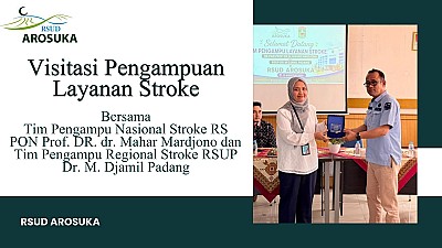 Visitasi Pengampuan Layanan Stroke RSUD Arosuka